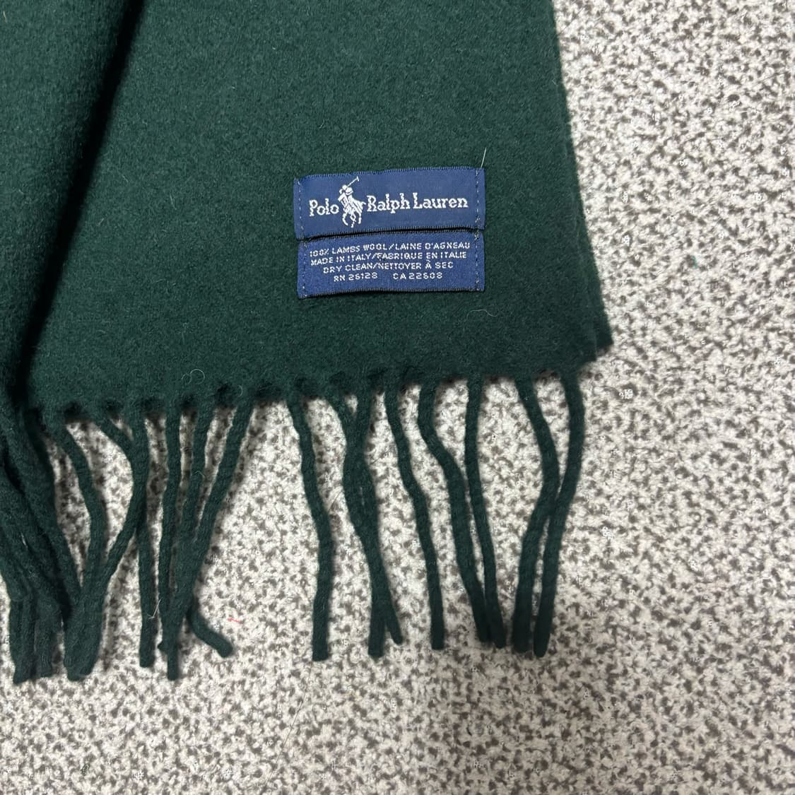 [택포,램스울100] 폴로 랄프로렌 이태리 머플러 목도리 [A+] 상품이미지3