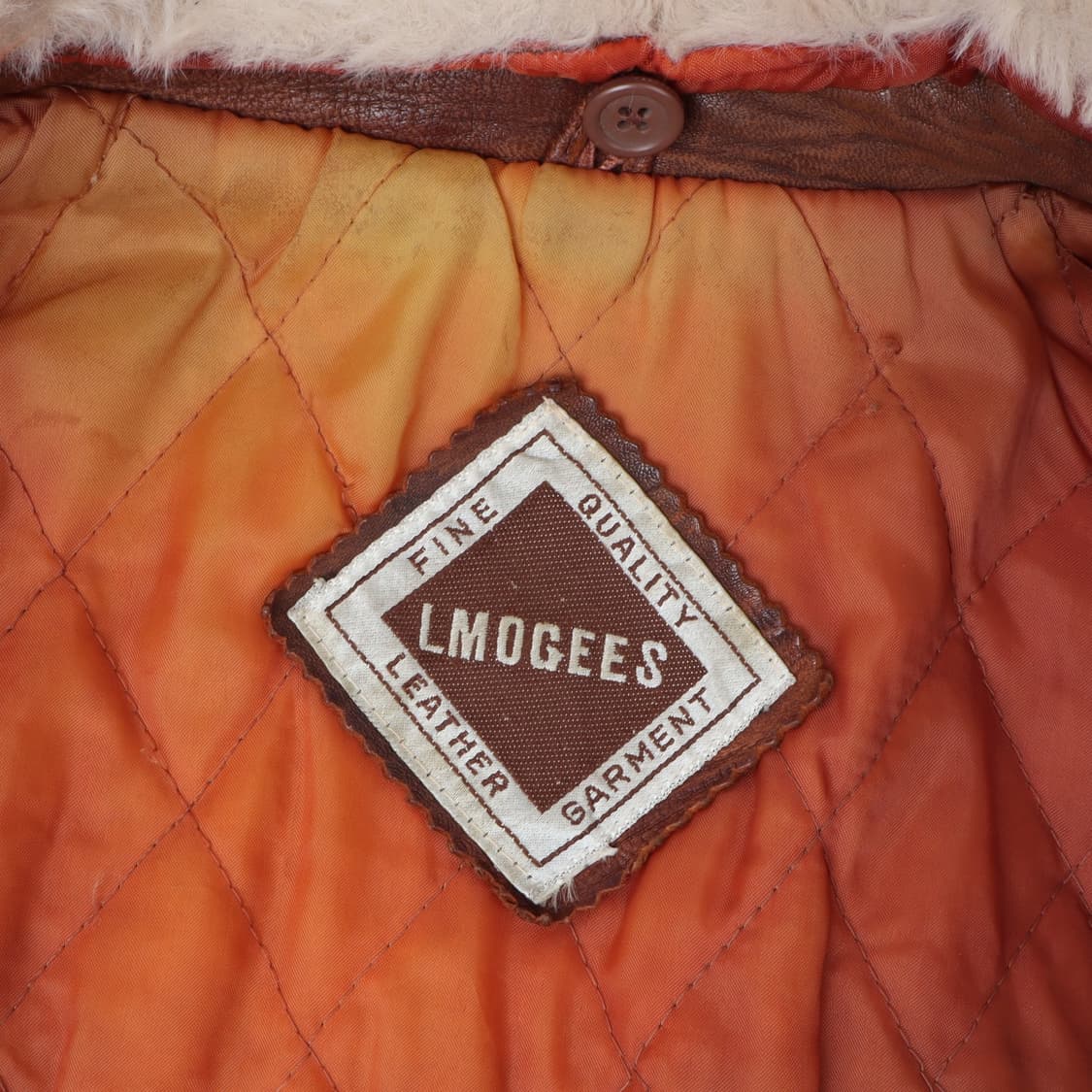 Lmogees 빈티지 시어링 봄버 레더자켓 상품이미지8