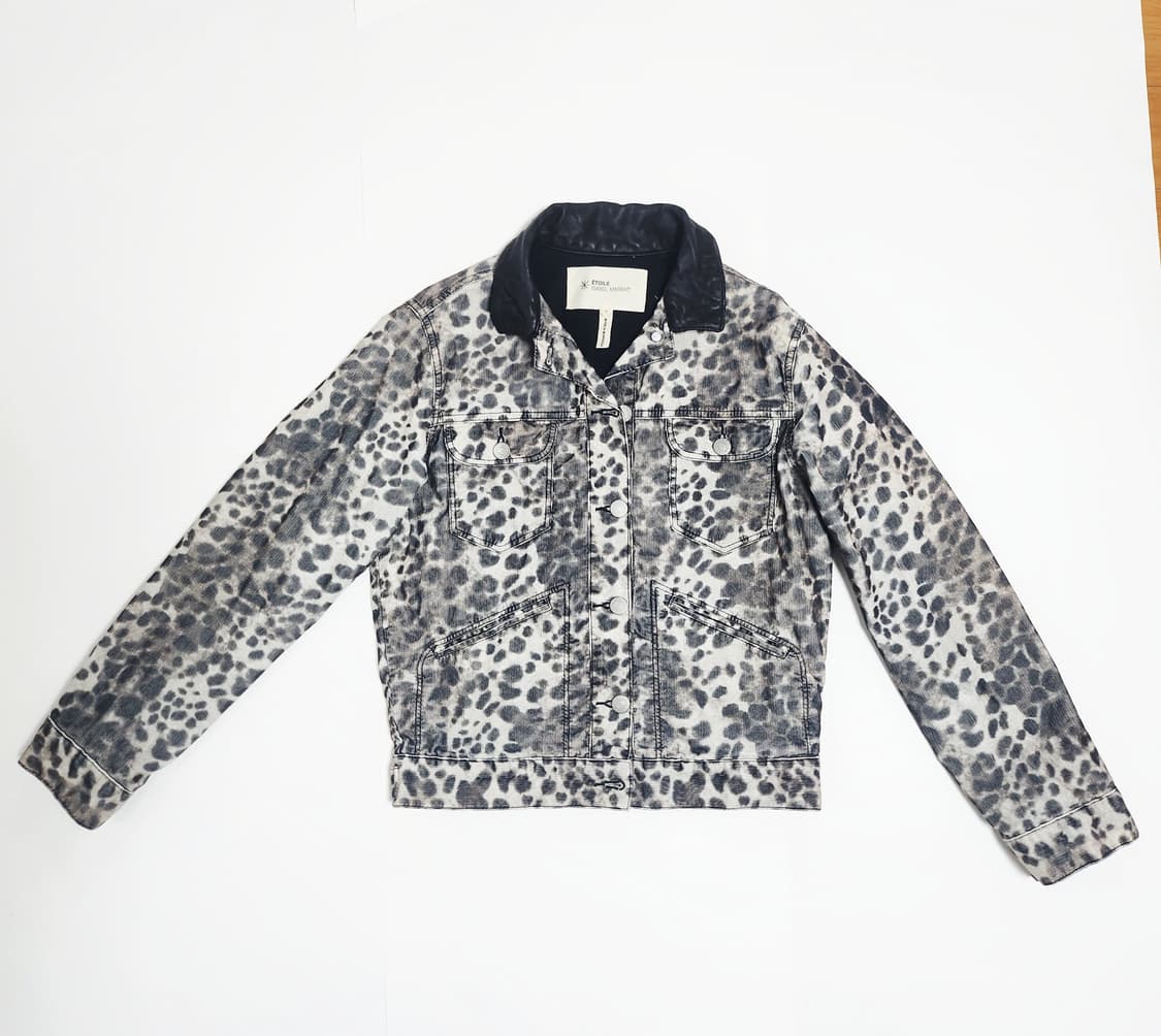Isabel Marant의 독특한 레오파드 패턴 자켓 상품이미지1