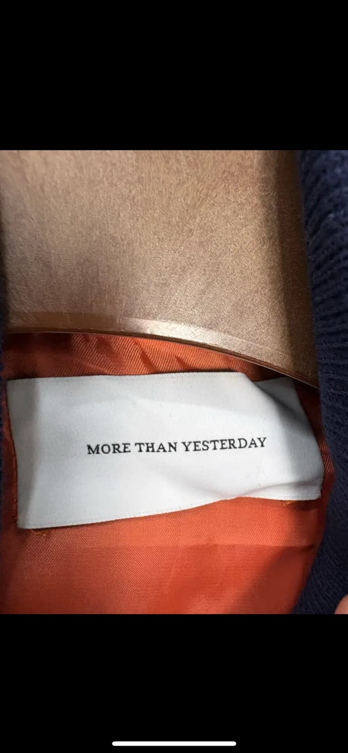 MORE THAN YESTERDAY 믹스 니트 봄버자켓 H1961 상품이미지6