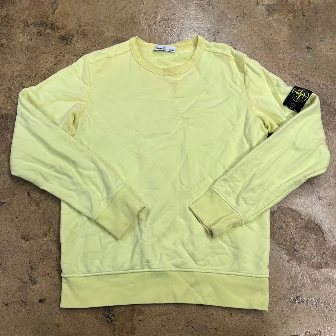 [ 정품/95 ] 스톤아일랜드 와펜 맨투맨 b18 상품이미지2