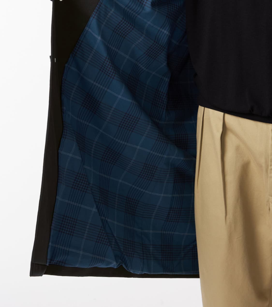 나나미카 2L Cotton GORE-TEX Balmacaan 코트 상품이미지7