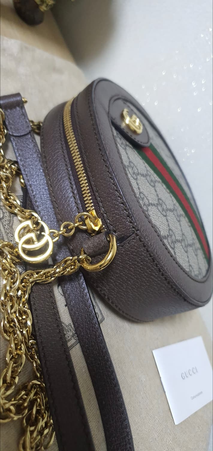 (미사용)구찌 오피디아 크로스백/탬버린백 새상품급 정품(감정서O) 상품이미지8