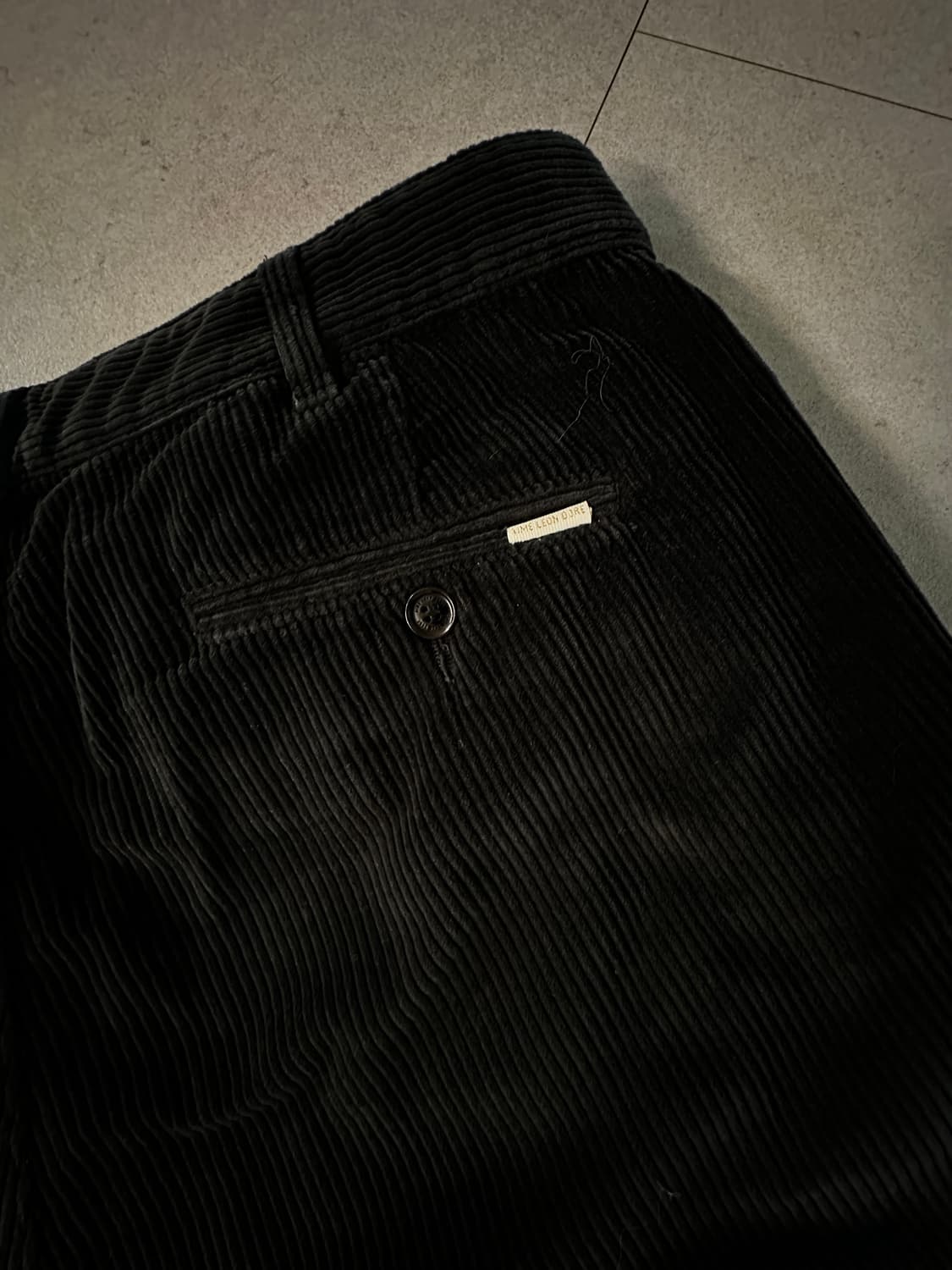 fw22 ald double pleated corduroy pants 상품이미지3