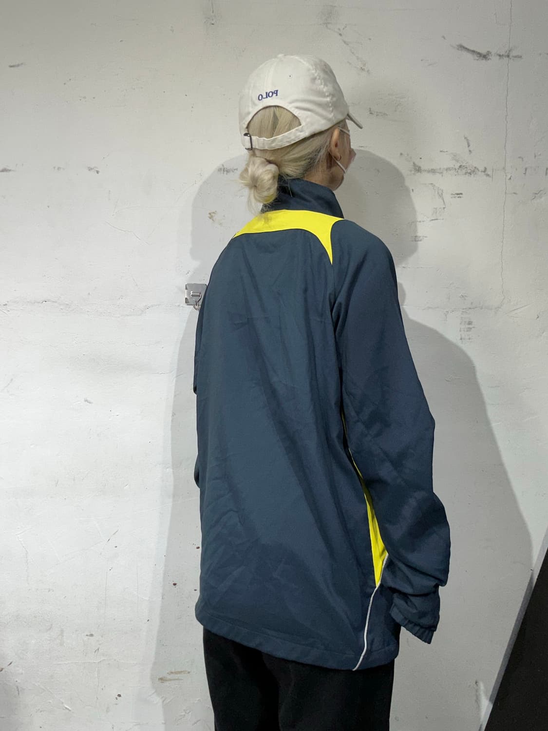 나이키 네이비 오버핏 트랙탑 져지 XL 상품이미지3