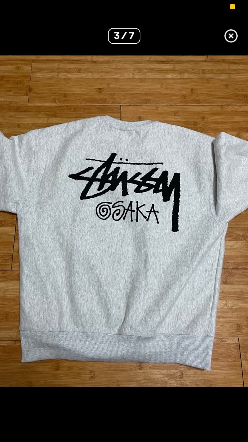 스투시 오사카 맨투맨 L 상품이미지2