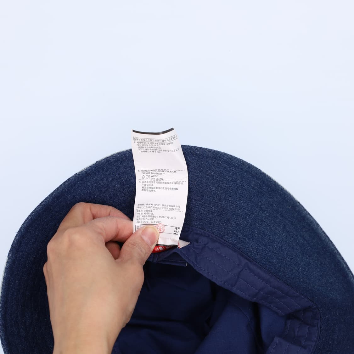 [F] 베베드피노 키즈 데님 버킷햇 모자 1229H2 상품이미지4