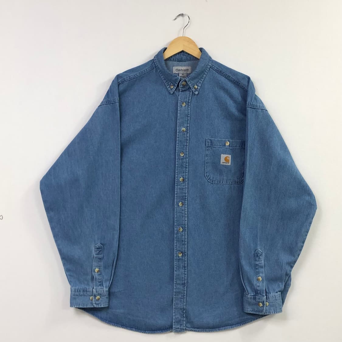 Xxl 칼하트 데님 셔츠 상품이미지2