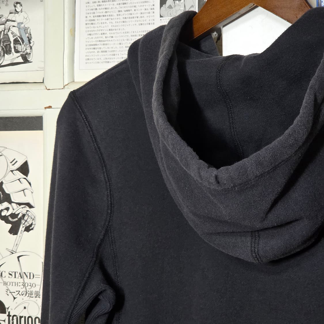 나이키 블랙 스우시 투웨이 후드집업 상품이미지5