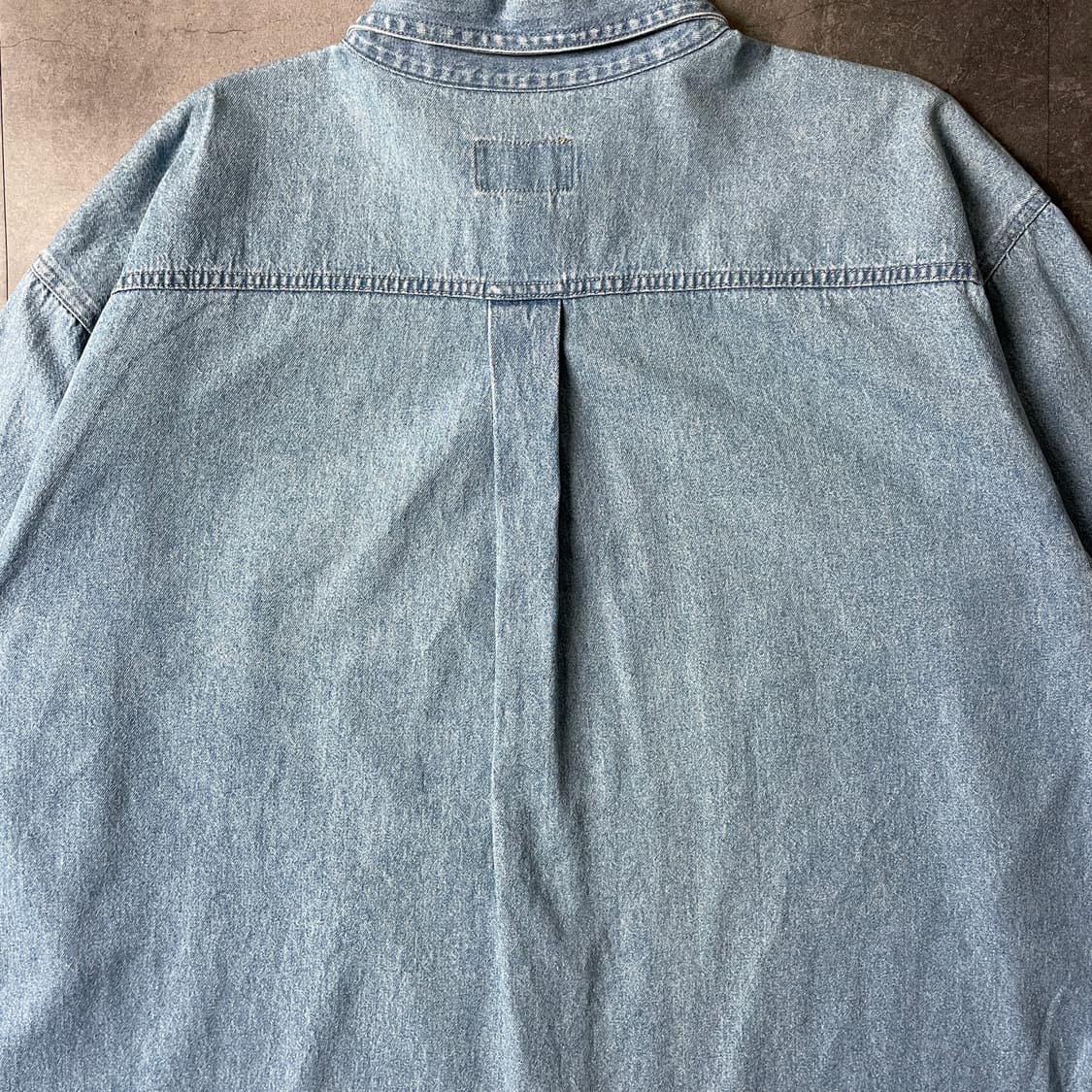 SONOMA 빈티지 다운버튼 코튼 데님 셔츠 A00707 상품이미지8