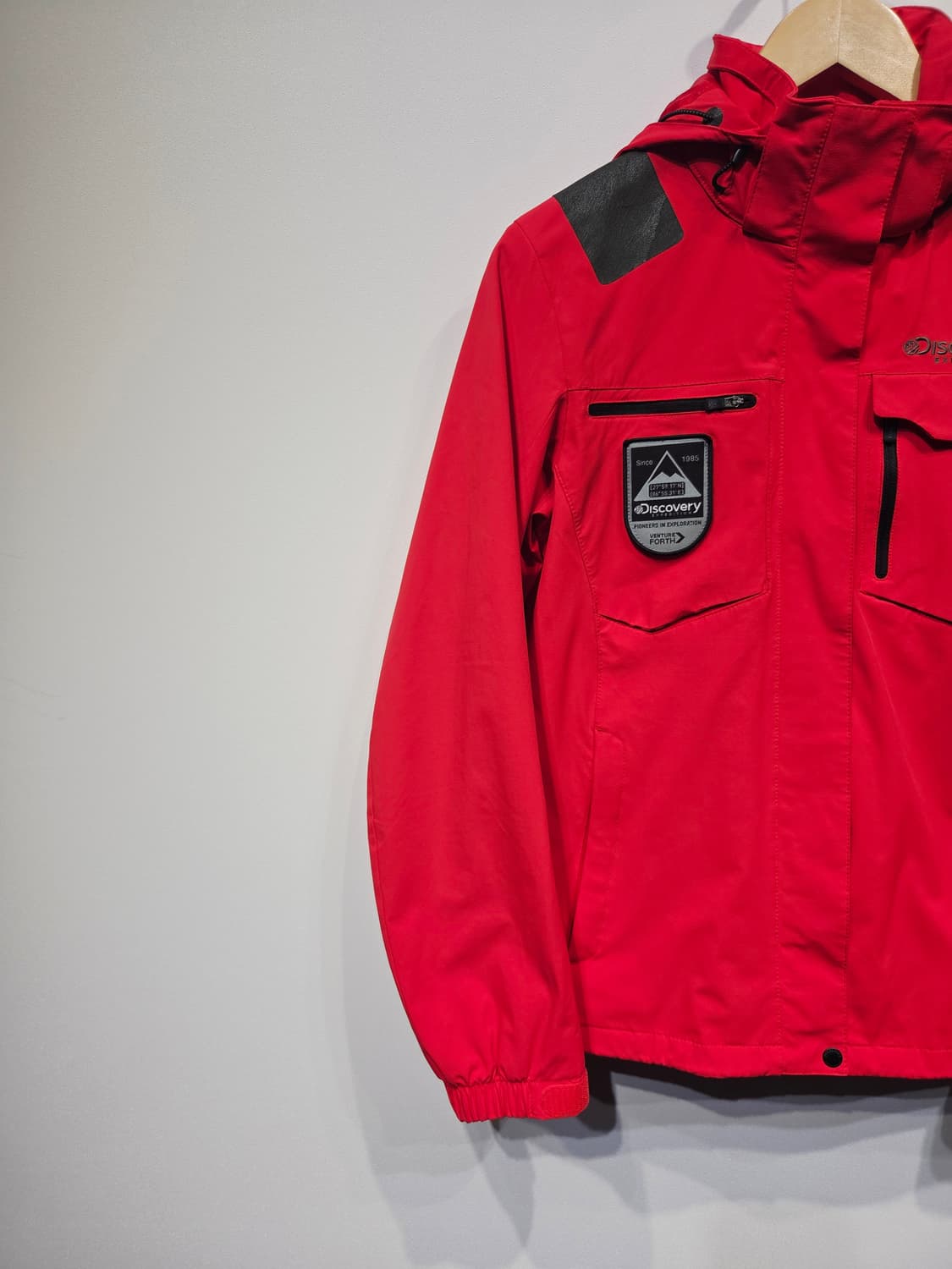 디스커버리 익스페디션 레드 폴리 점퍼 재킷_95 상품이미지3
