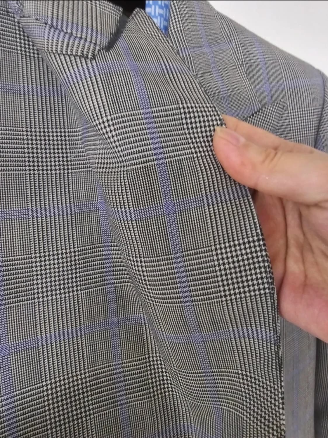 톰포드 체크 블레이저쟈켓(48r/100/에르메스타이포함) 상품이미지7