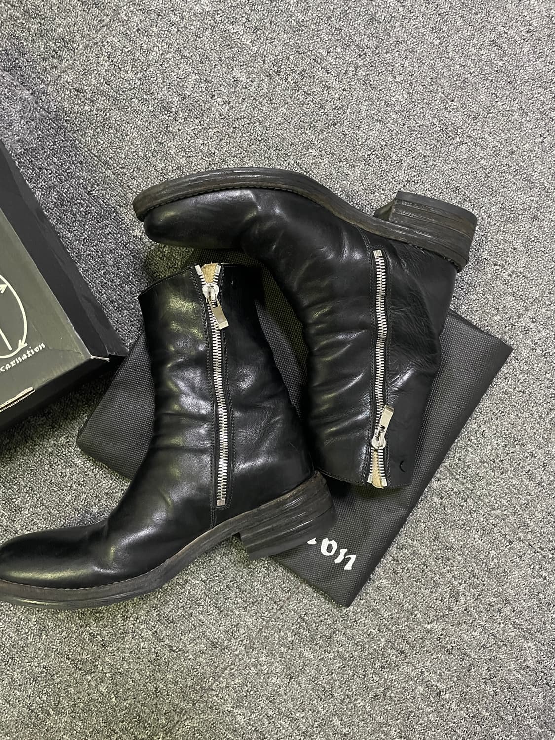 incarnation side zip & hand stitch boots 상품이미지4