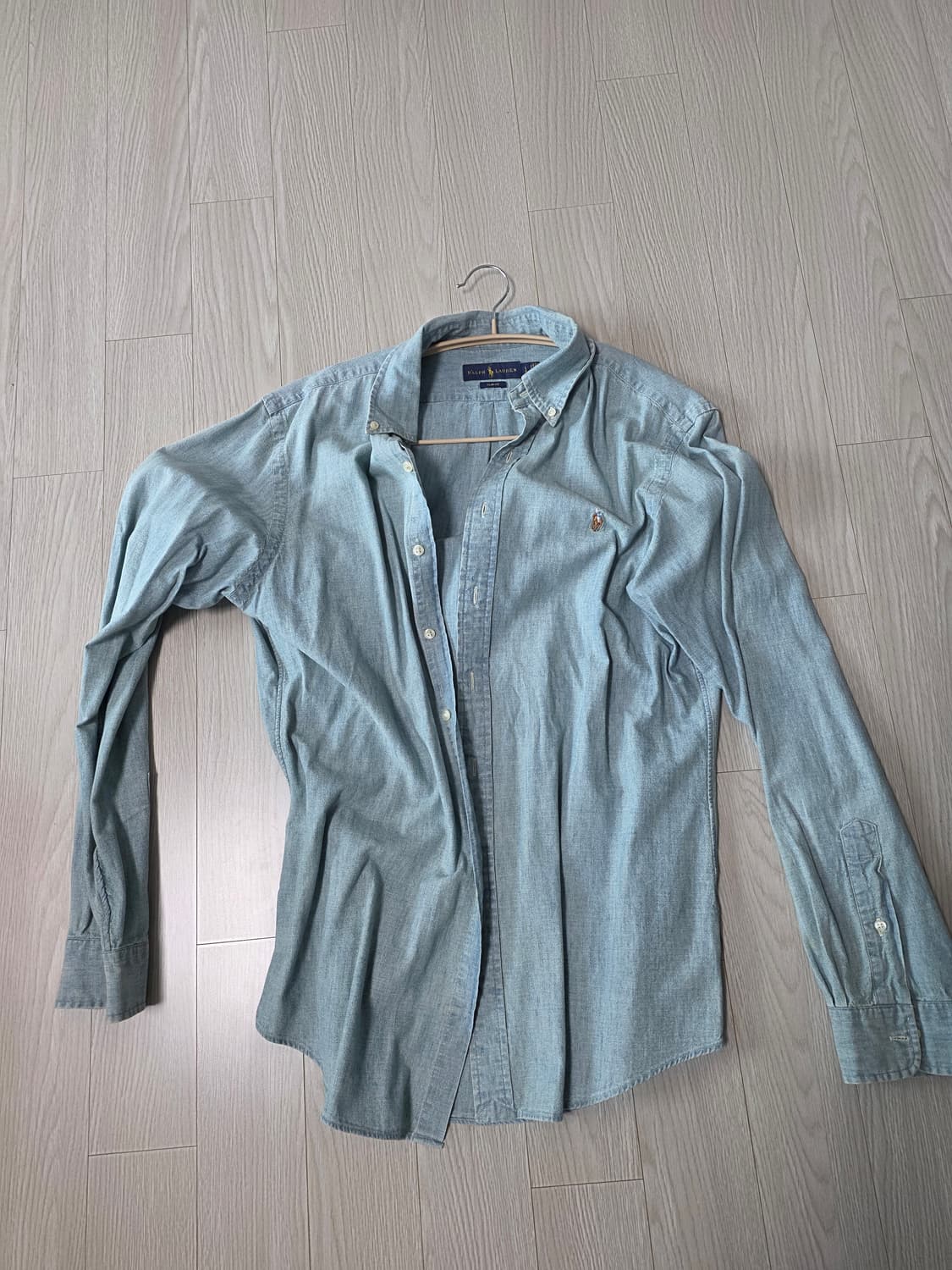 랄프로렌 데님 셔츠 L 슬림핏 상품이미지1
