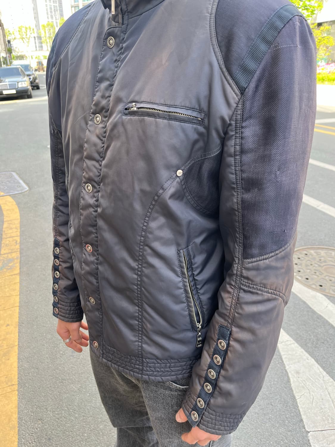 00s Dolce&gabbna  나일론 바이커 자켓 상품이미지9