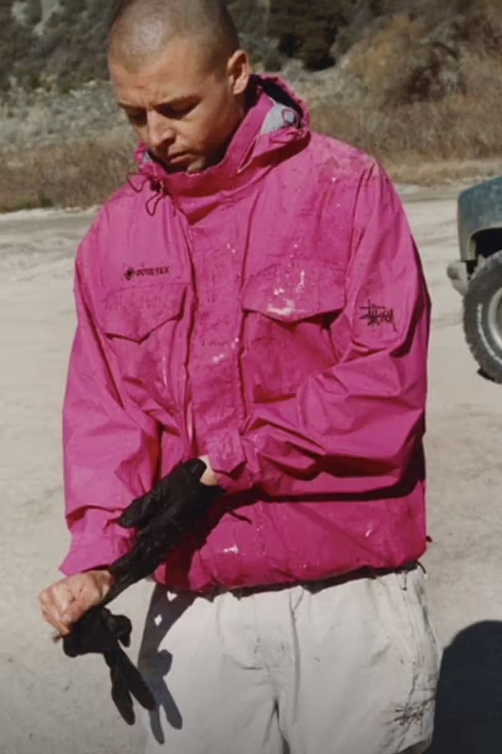 [상태A] Stussy 스투시 고어텍스 M65자켓 S 상품이미지6