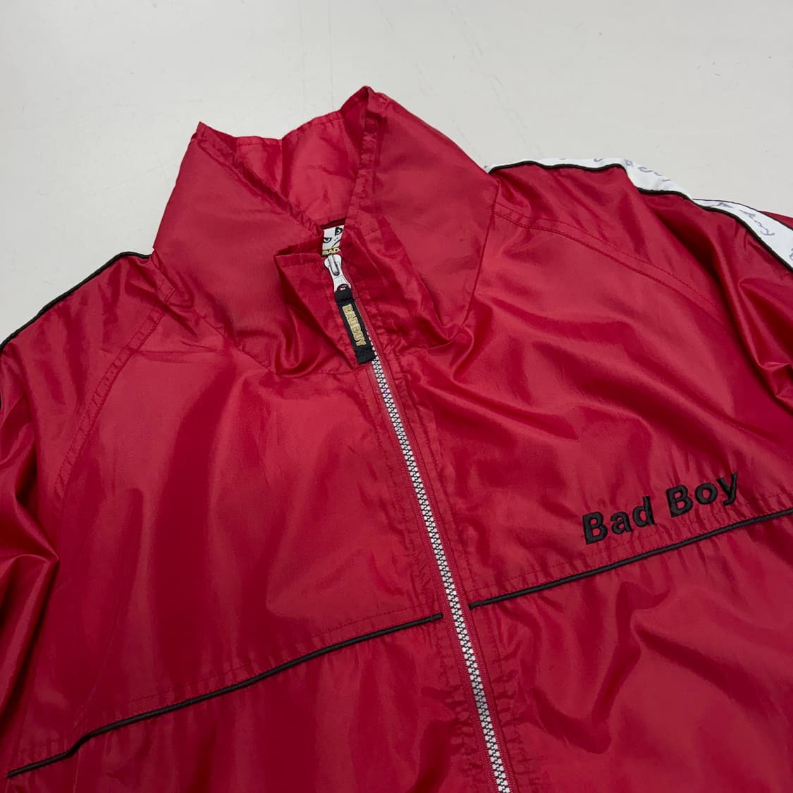 배드보이 제팬 빅로고 올드스쿨 사이드라인 바람막이 자켓 상품이미지4