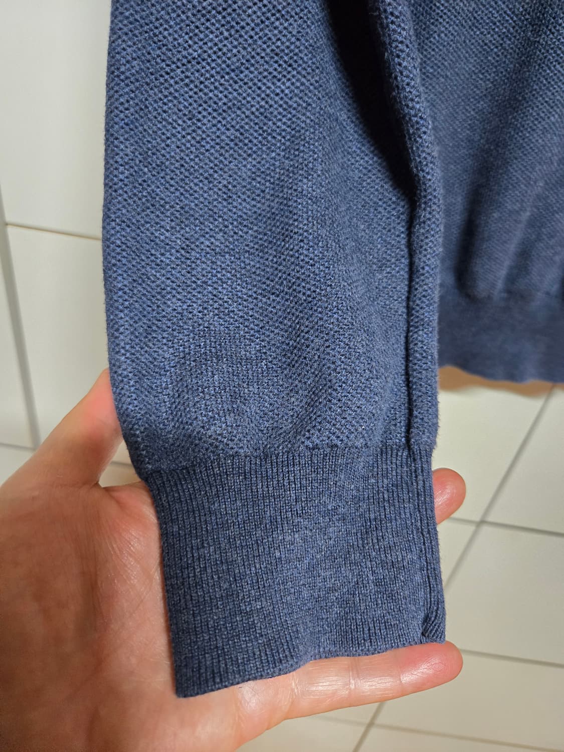 폴로 랄프로렌 정품 남성 반집업 니트(M) 상품이미지3