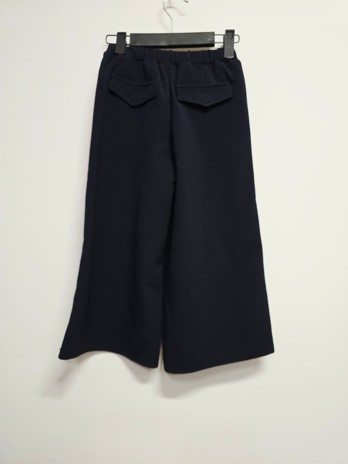 프랜치켓 네이비 컬러 배색 와이드 트랙 팬츠145 상품이미지4