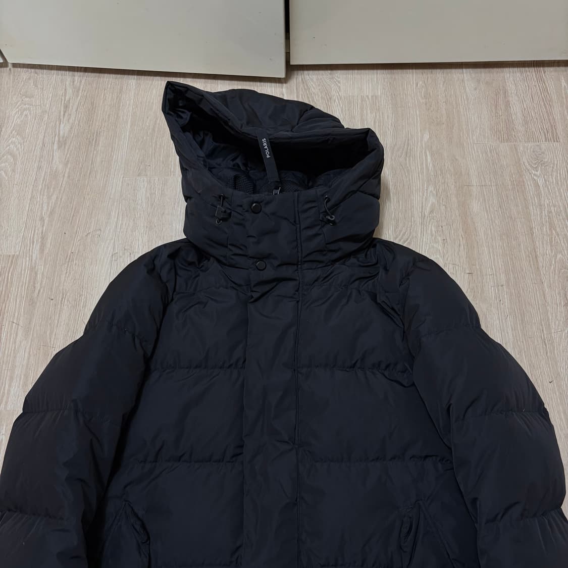 탑텐 스탠다드 덕다운 후드 롱패딩 S/90  상품이미지2