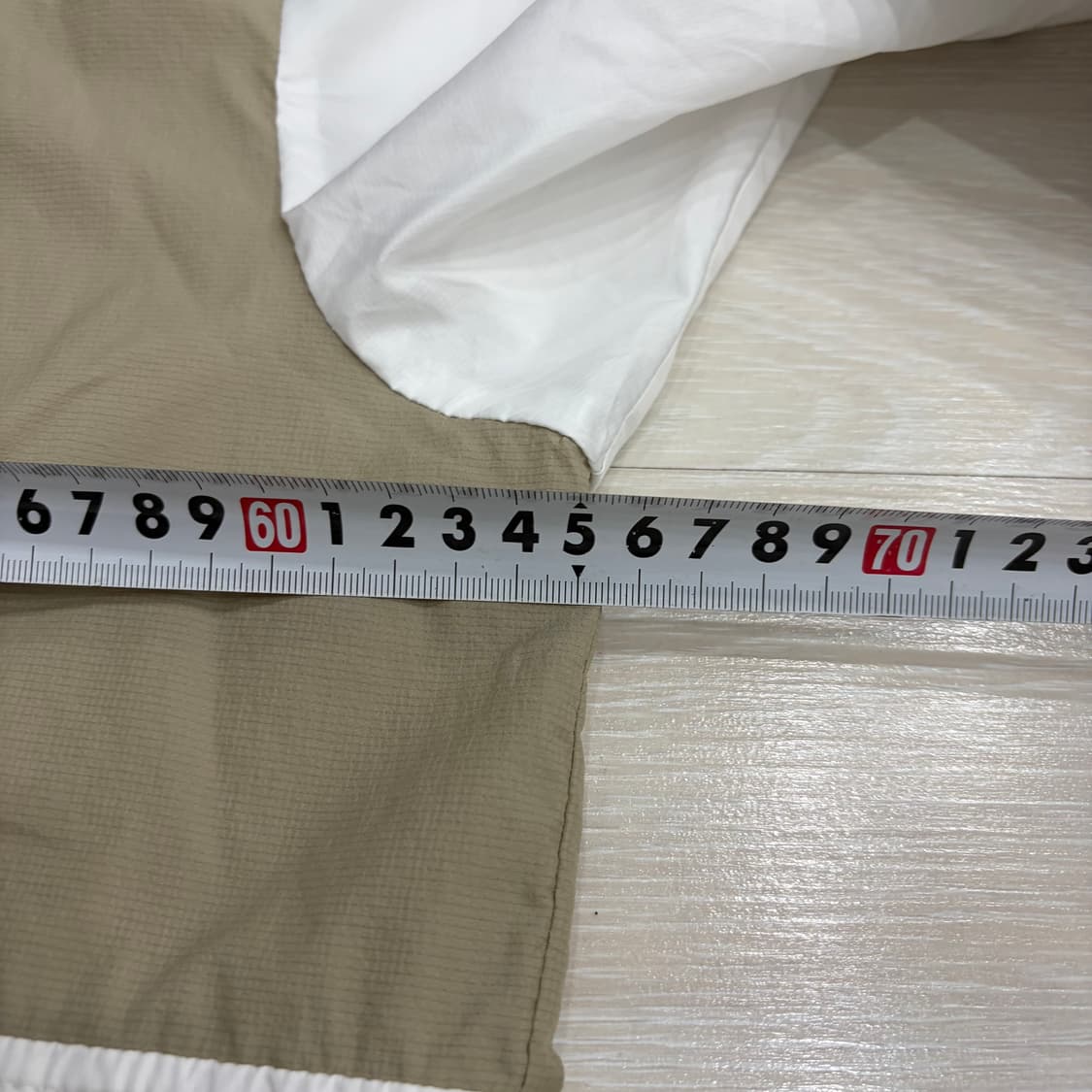 노스페이스 화이트라벨 화이트 경량 아노락 바람막이 (105/XL) 상품이미지7