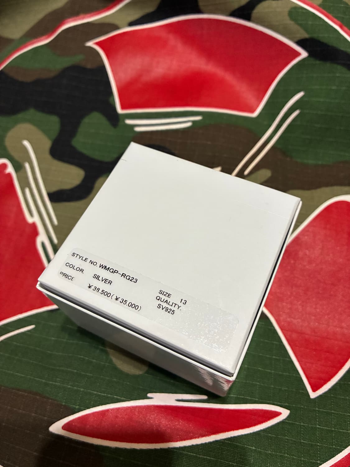 Wacko Maria  Signet Ring 와코마리아 시그넷 링(반지) 상품이미지10