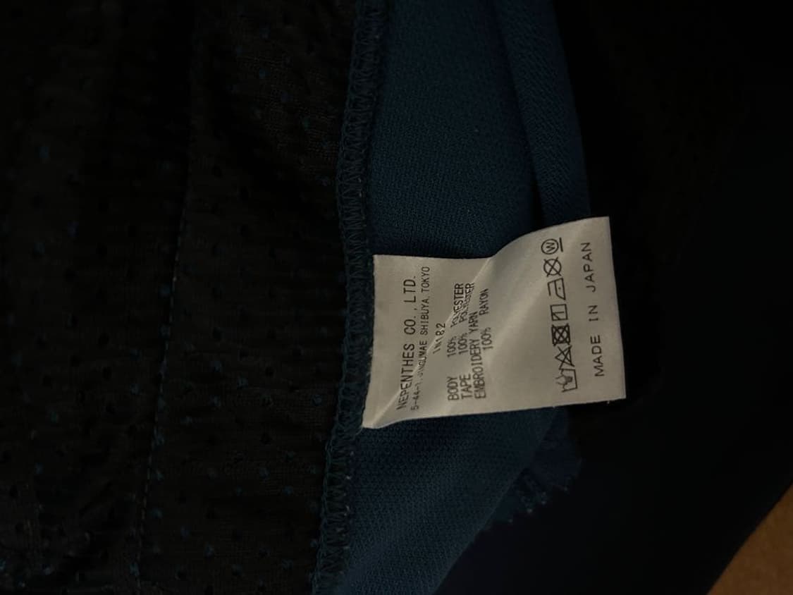 니들스 트랙 팬츠 폴리 스무스 다크 블루 핑크 내로우 핏 상품이미지4