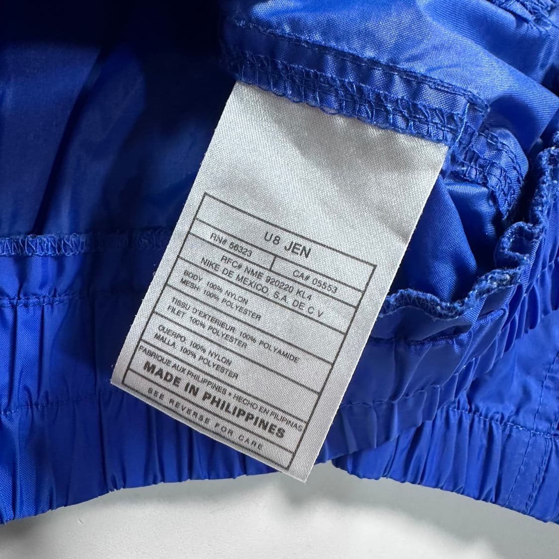 90s 나이키 블루 윈드브레이커   상품이미지7