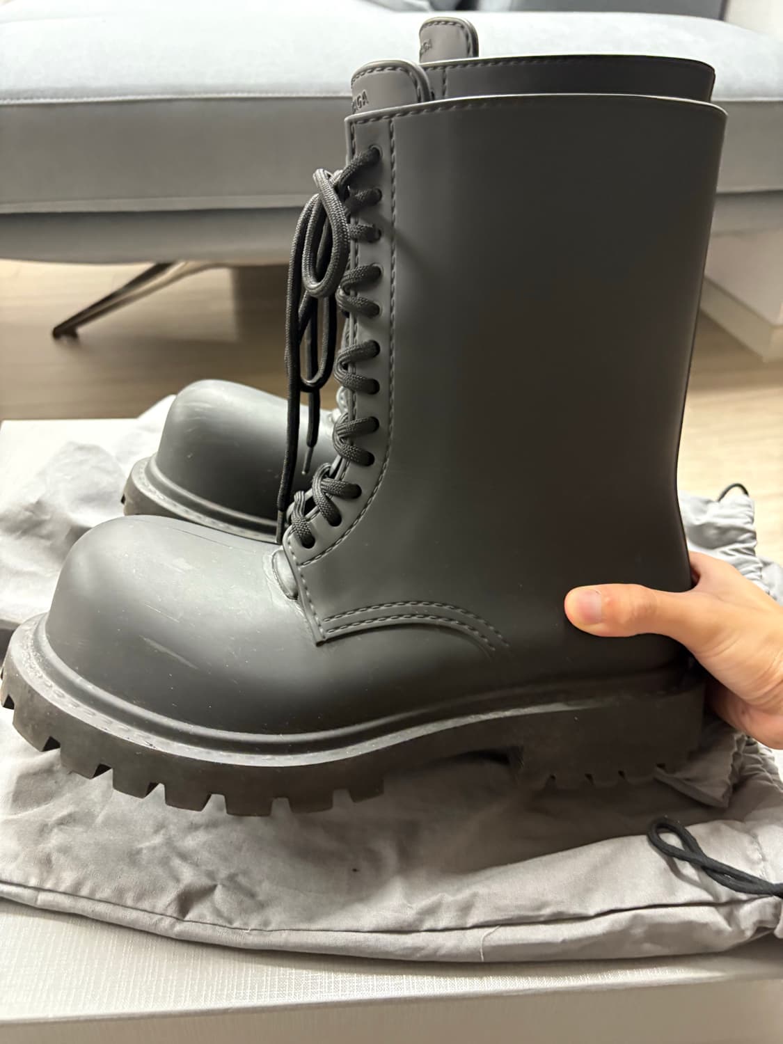 발렌시아가 스테로이드 부츠 40사이즈 상품이미지6