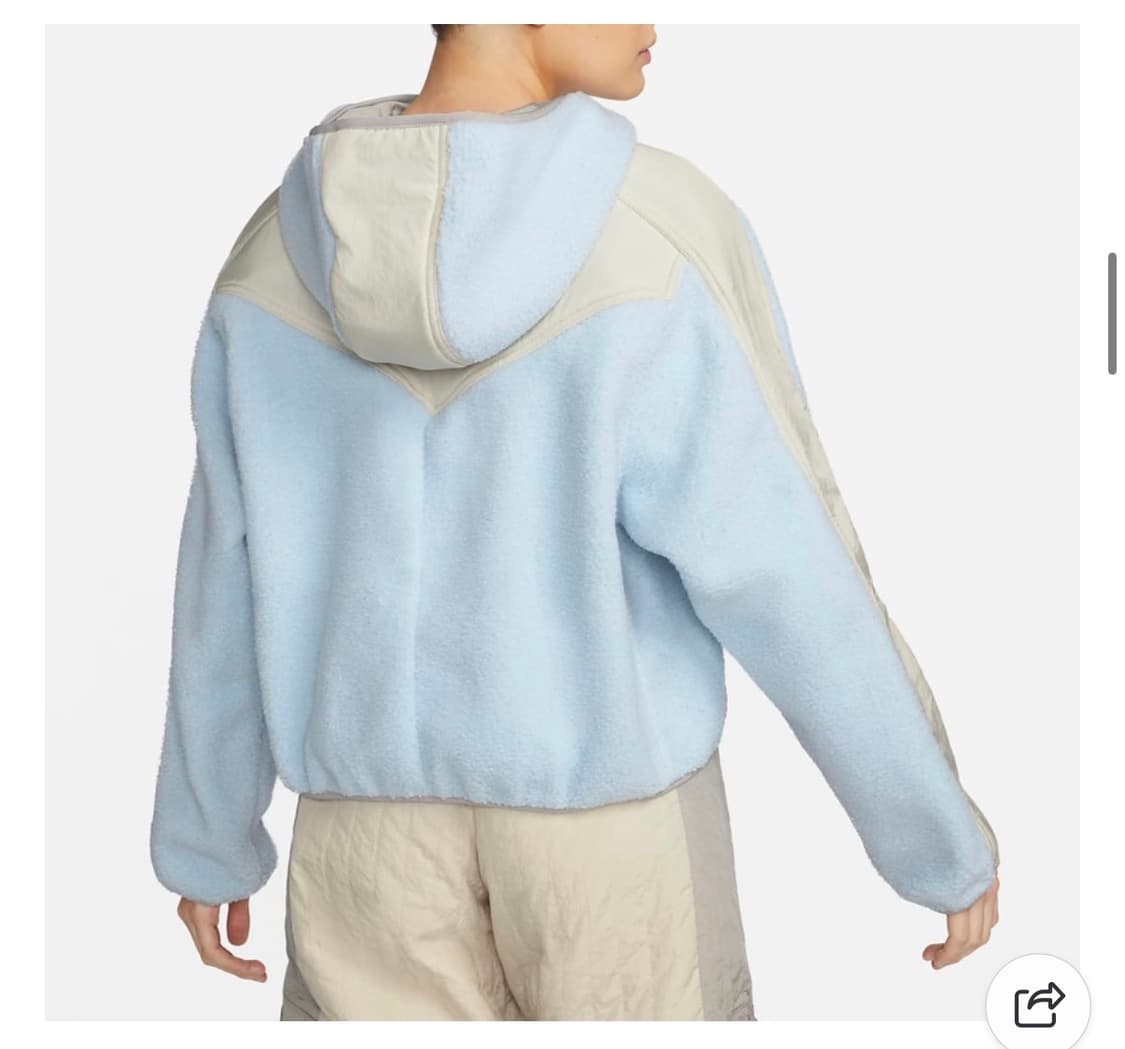 나이키 조던 코지 걸 플리스 후디 양털 재킷 상품이미지4