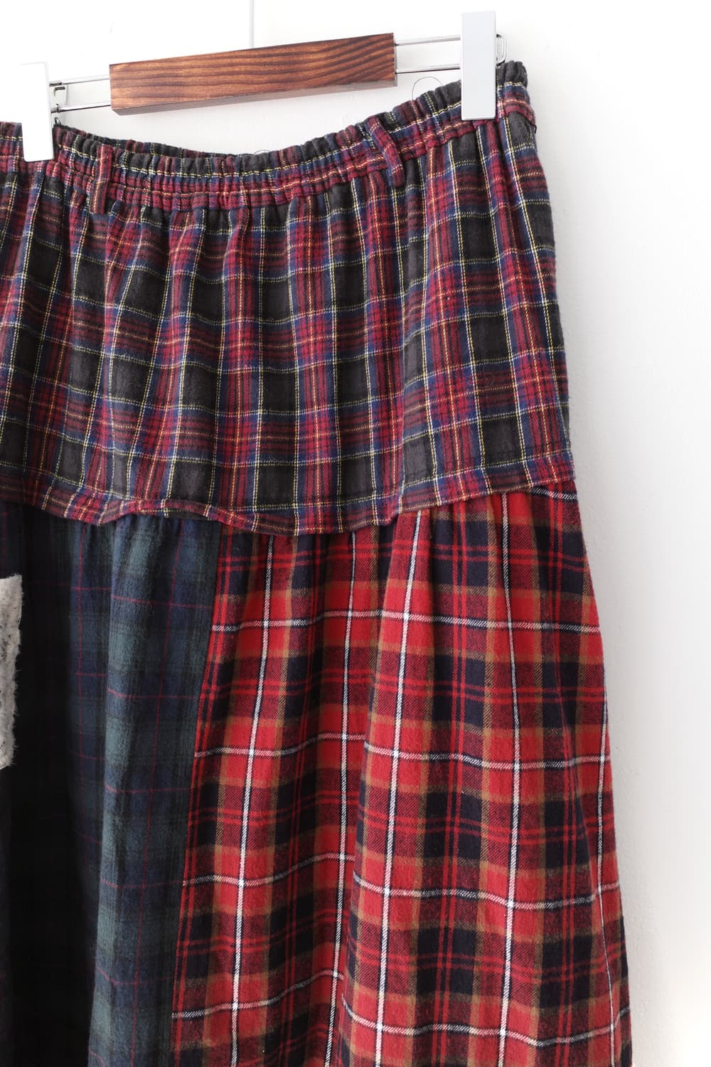 lace check pocket skirt  상품이미지4