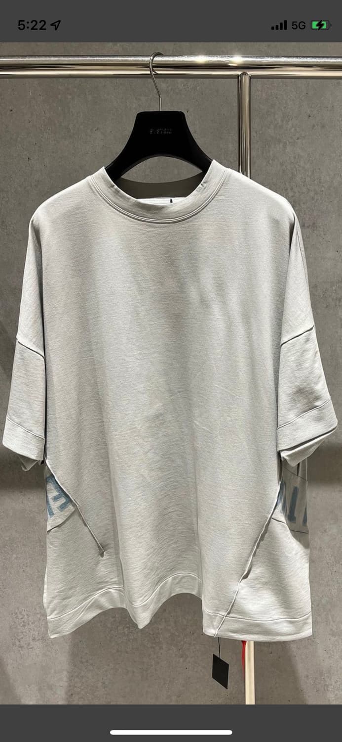 시스템옴므백프린팅반팔티셔츠 상품이미지10