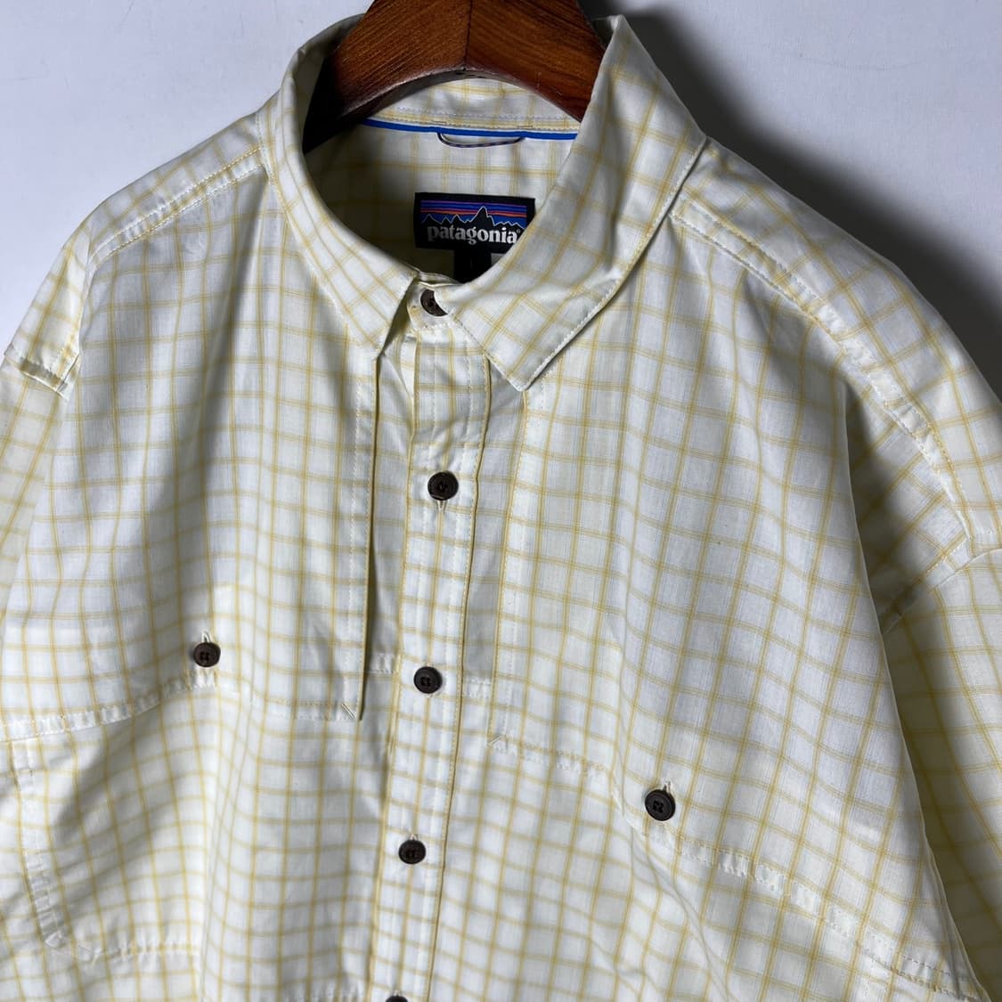 [Patagonia] 파타고니아 아일랜드 호퍼 체크 반팔셔츠 상품이미지3