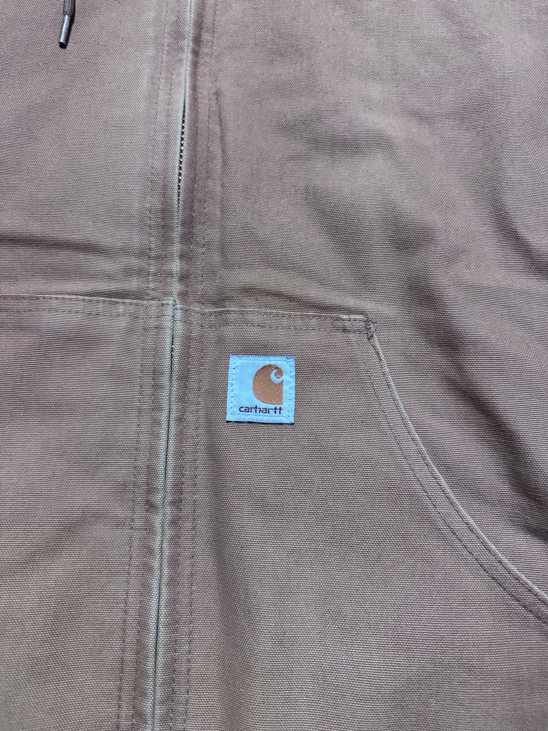 USA MADE 칼하트 J140 브라운 액티브 자켓 M 상품이미지4