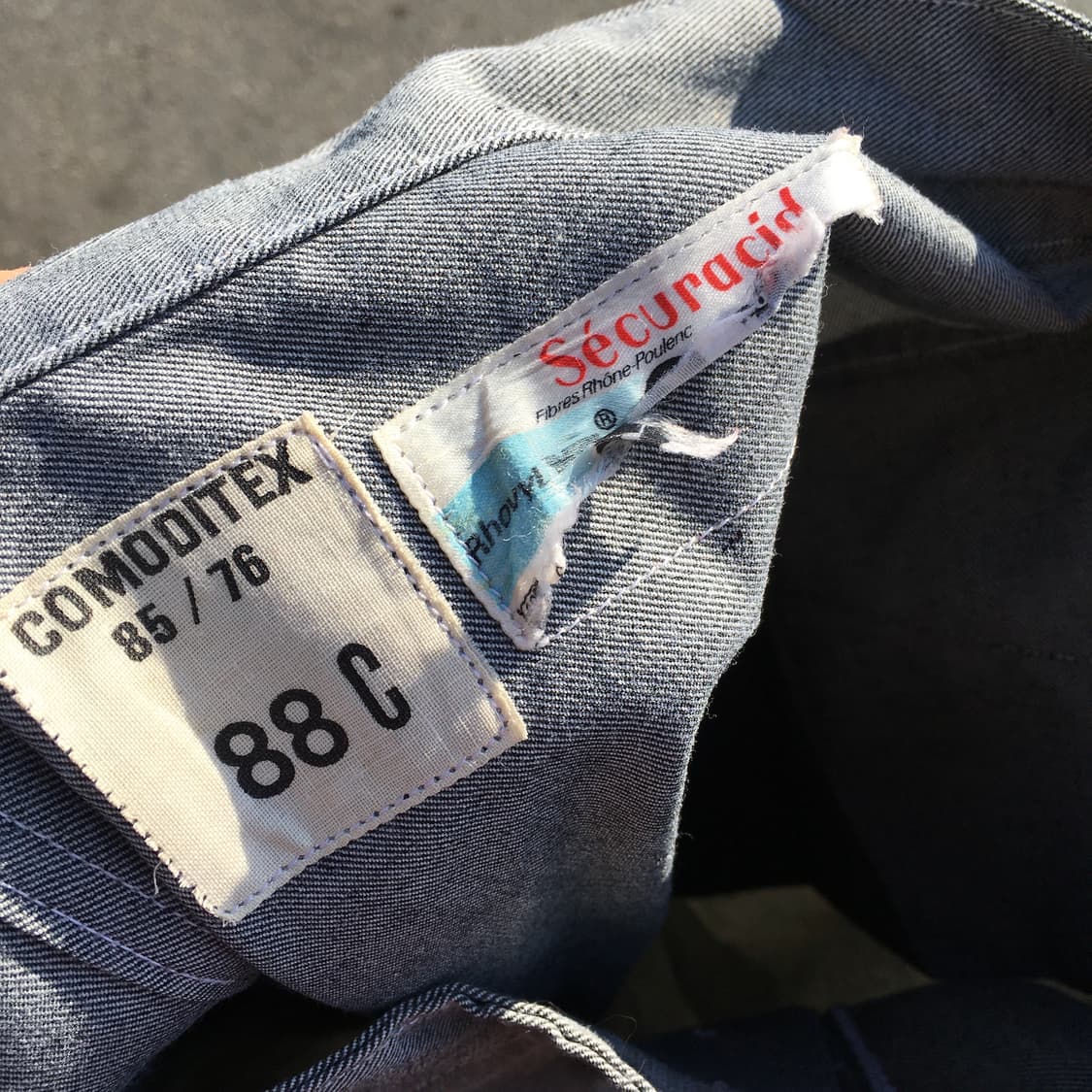 1990‘s Spanish Securacid Work Pants 상품이미지6