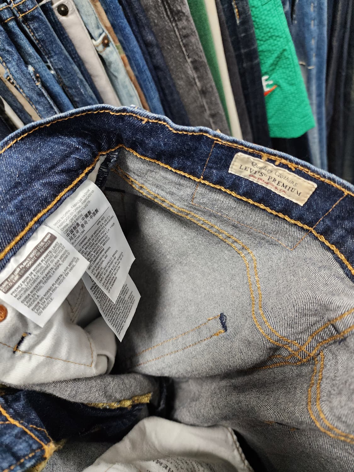 리바이스 502 빅E WARM 청바지  상품이미지5