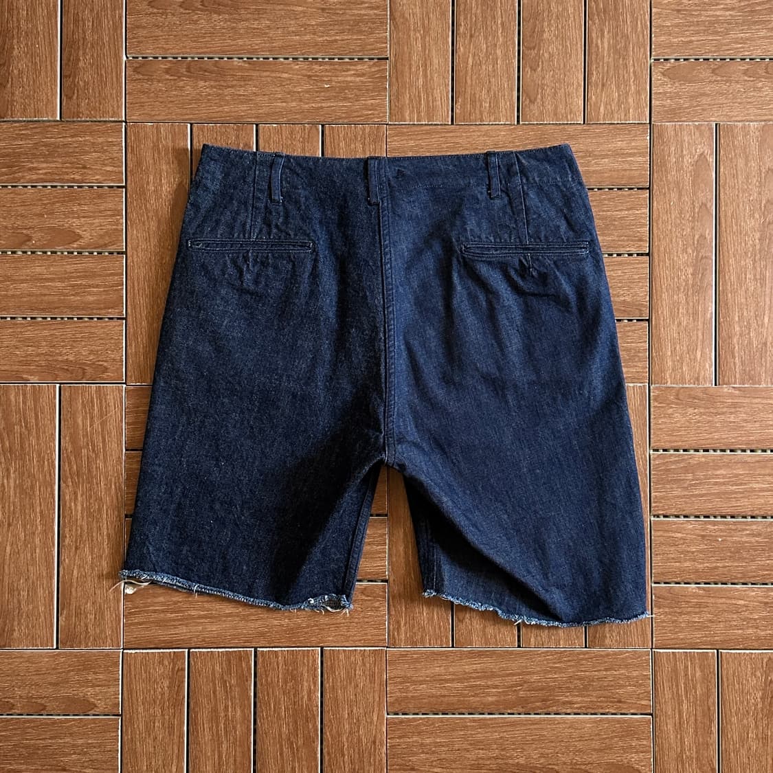 Kaptain Sunshine cut-off denim shorts 상품이미지3