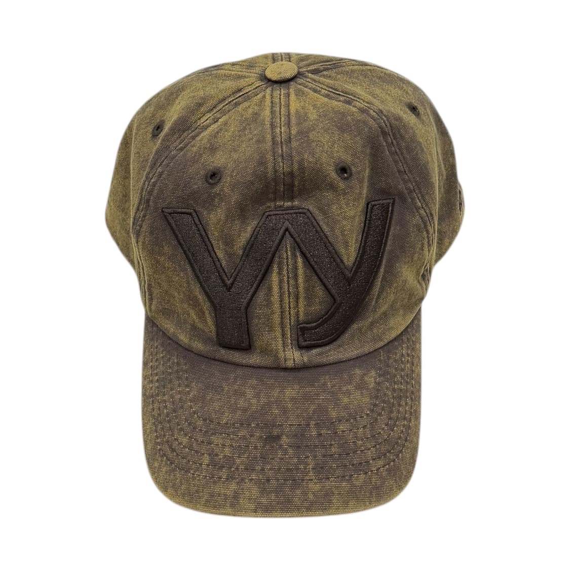 OPENYY 오픈와이와이 볼캡 모자 옐로우 브라운 상품이미지1