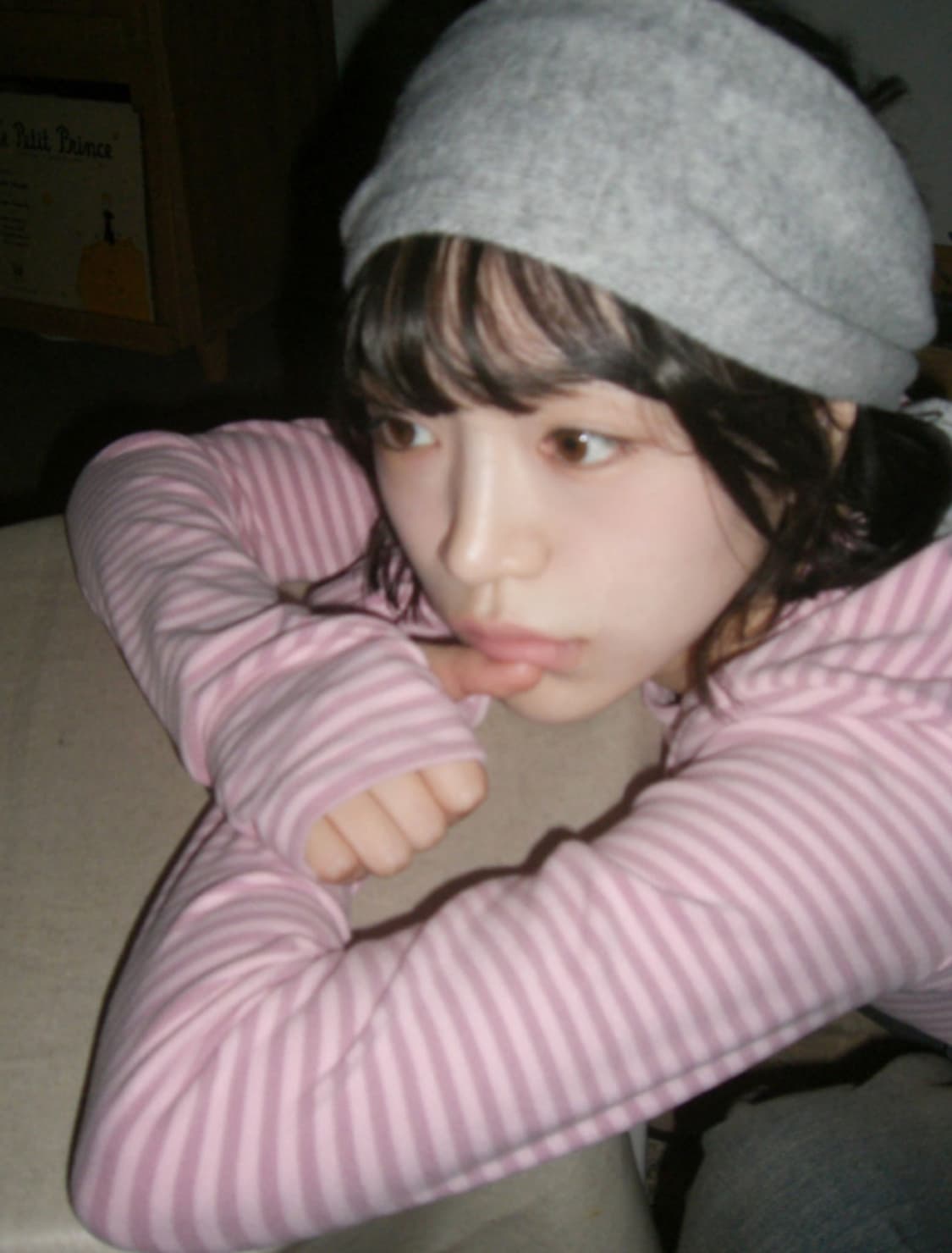 김아홉 ST 아이스크림 핑크 (기모워머)  상품이미지1