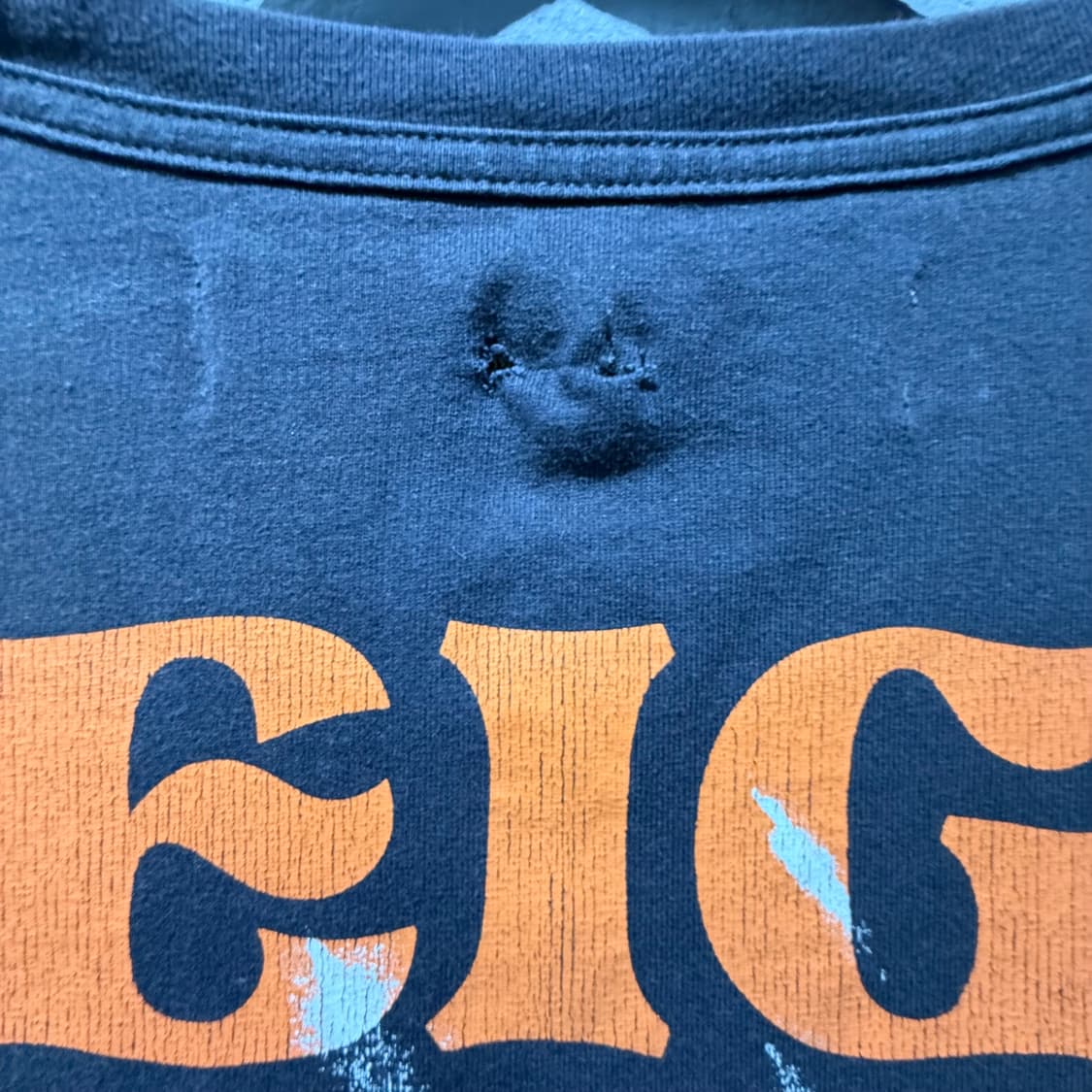 오프화이트 베이지 프린팅 반팔티 상품이미지7