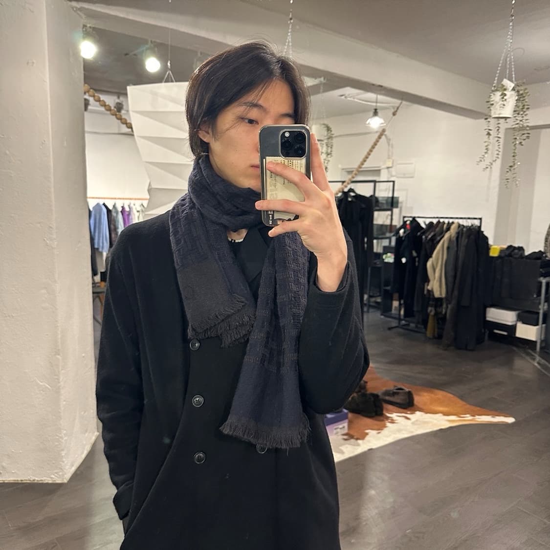 조르지오 아르마니 패턴 머플러 상품이미지3