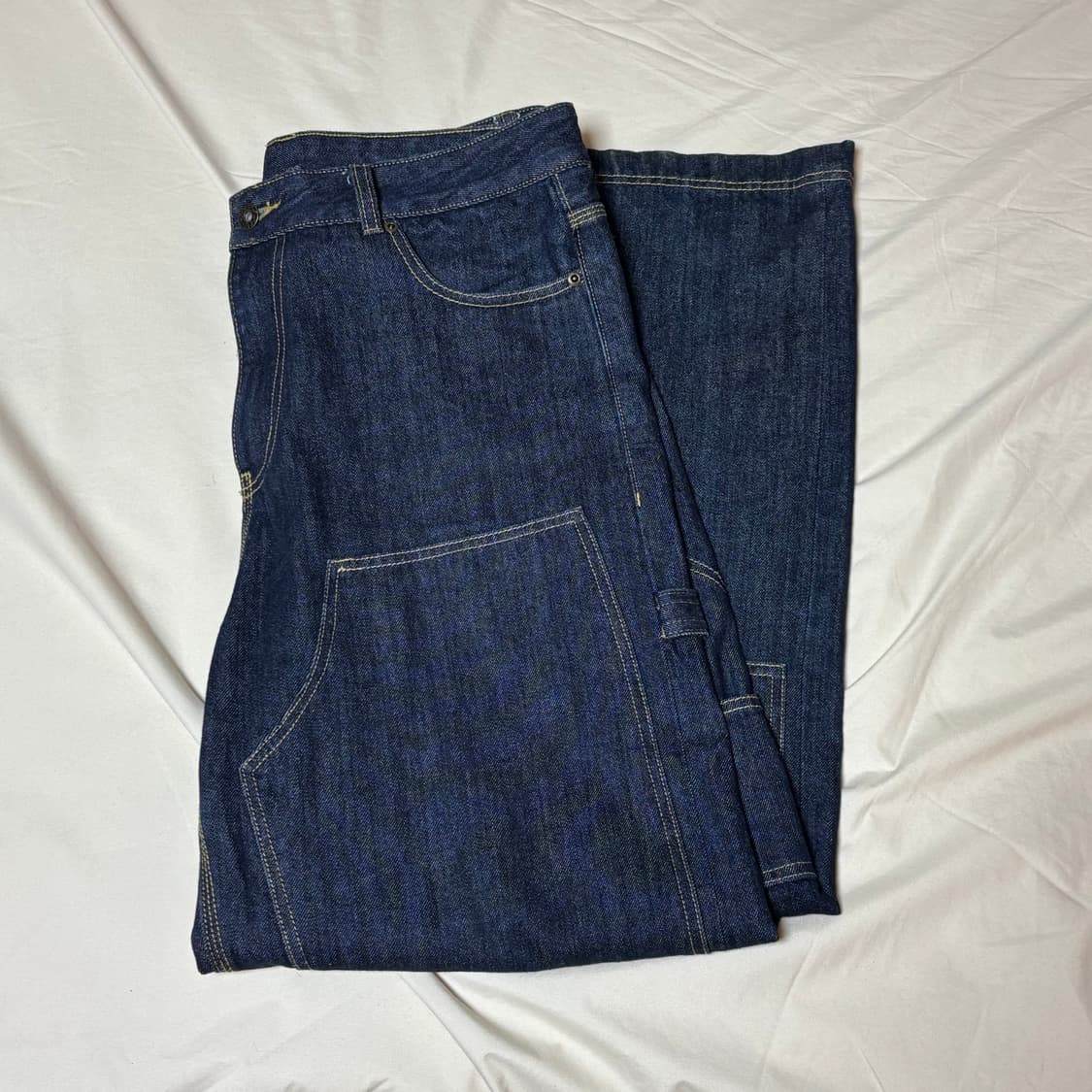[34] 디키즈 더블니 카펜터 데님 팬츠 인디고 블루 상품이미지3