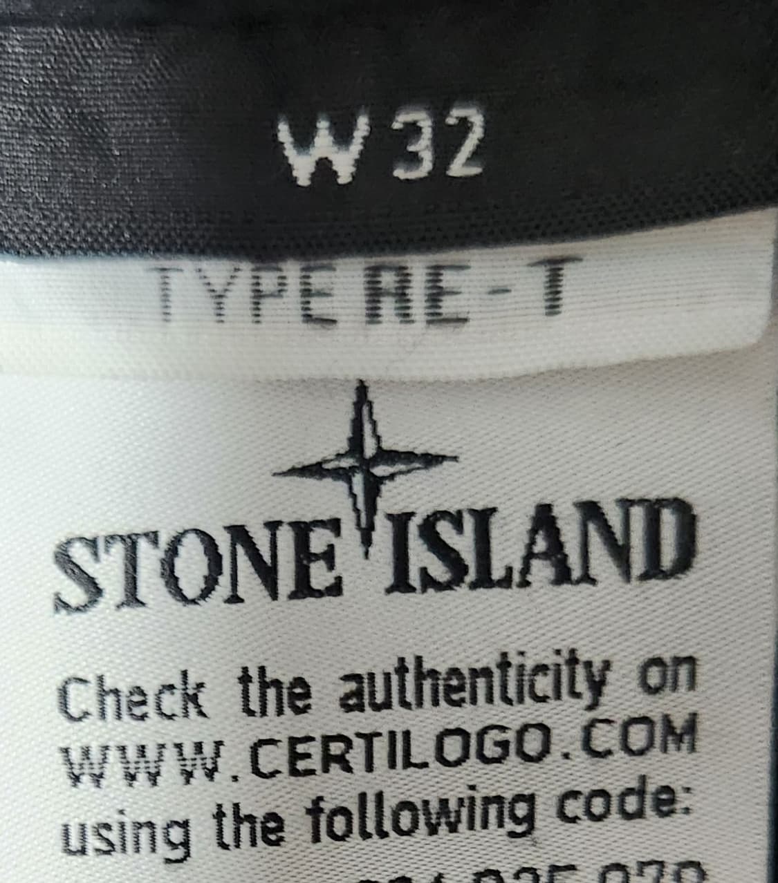 스톤아일랜드 블랙 카고 조거팬츠 32 상품이미지6