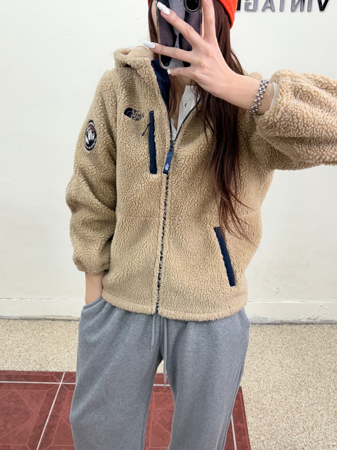 노스페이스 뽀글이 후리스 자켓 상품이미지2