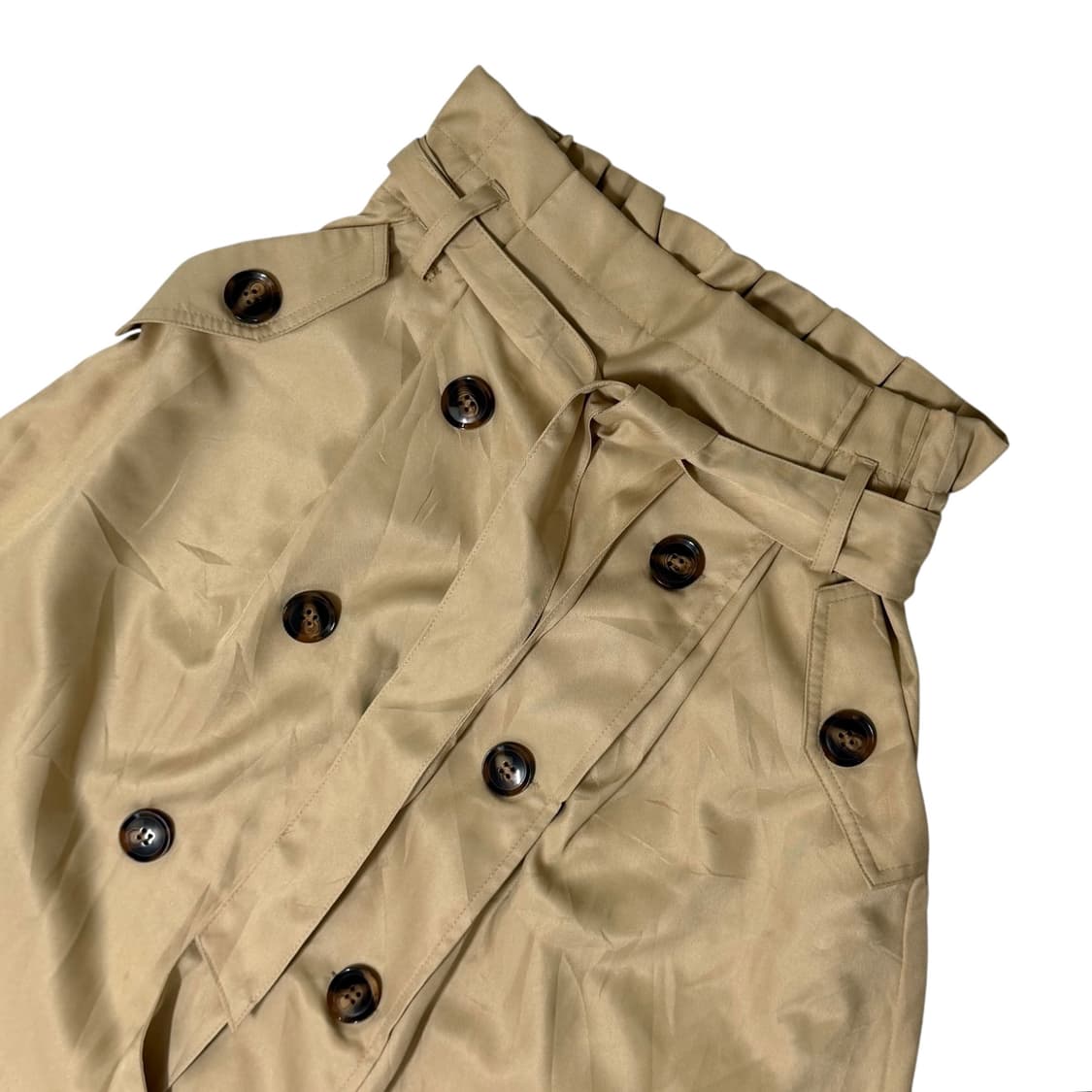 CECIL McBEE 더블버튼 트렌치 미디스커트 상품이미지3