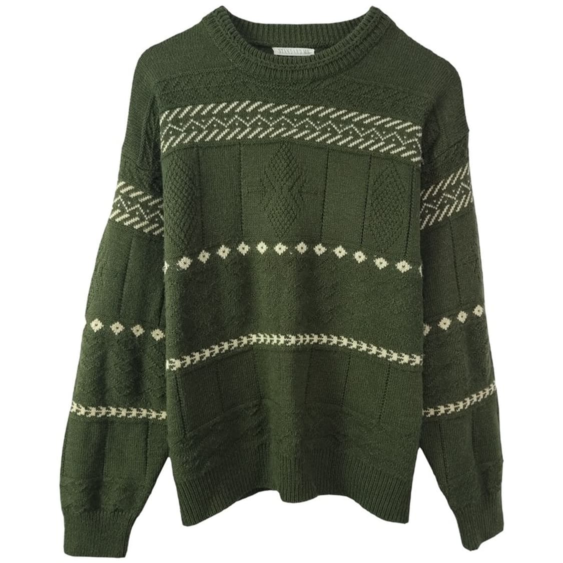 [빈티지] 에스닉 패턴 루즈핏 니트 M18569 상품이미지2