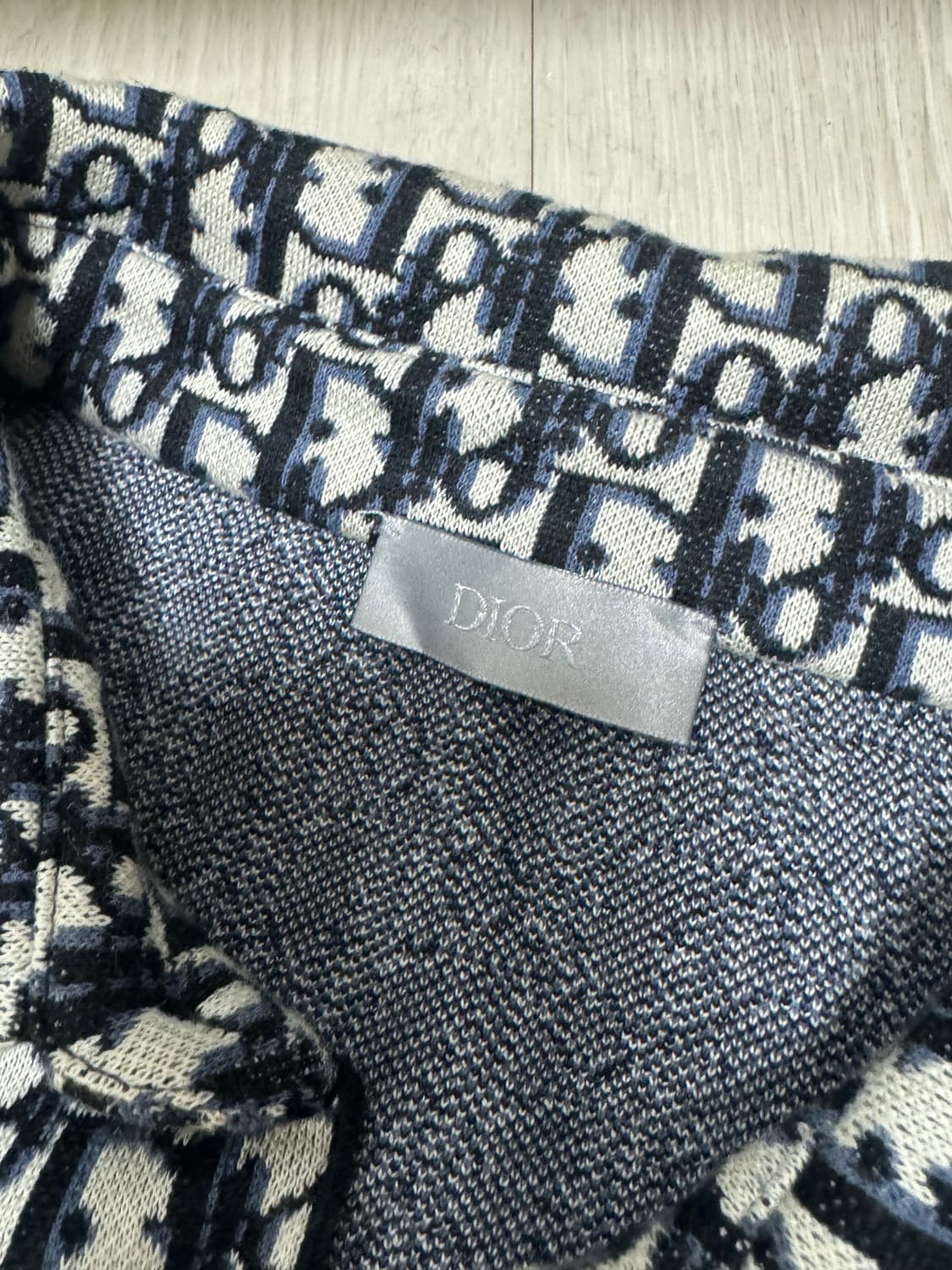 DIOR 오블리크 맨즈 니트셔츠 (L) 상품이미지2