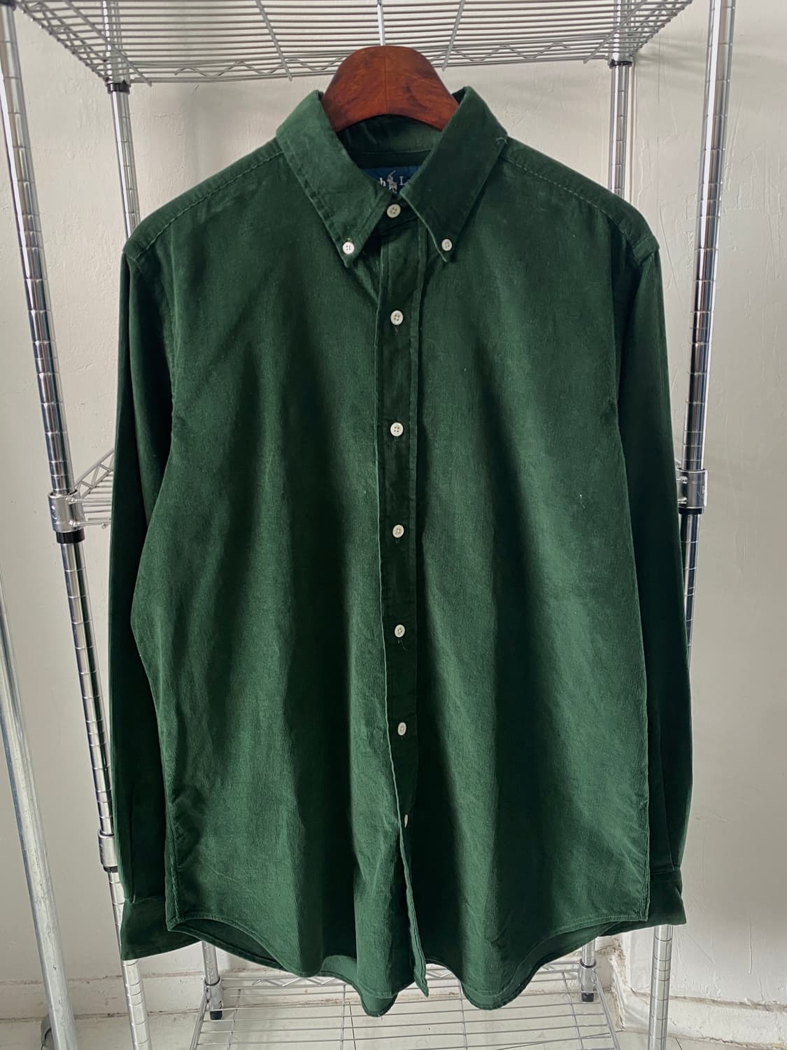 폴로 랄프로렌 코듀로이 버튼다운 셔츠 (Man S) AB1831 상품이미지2