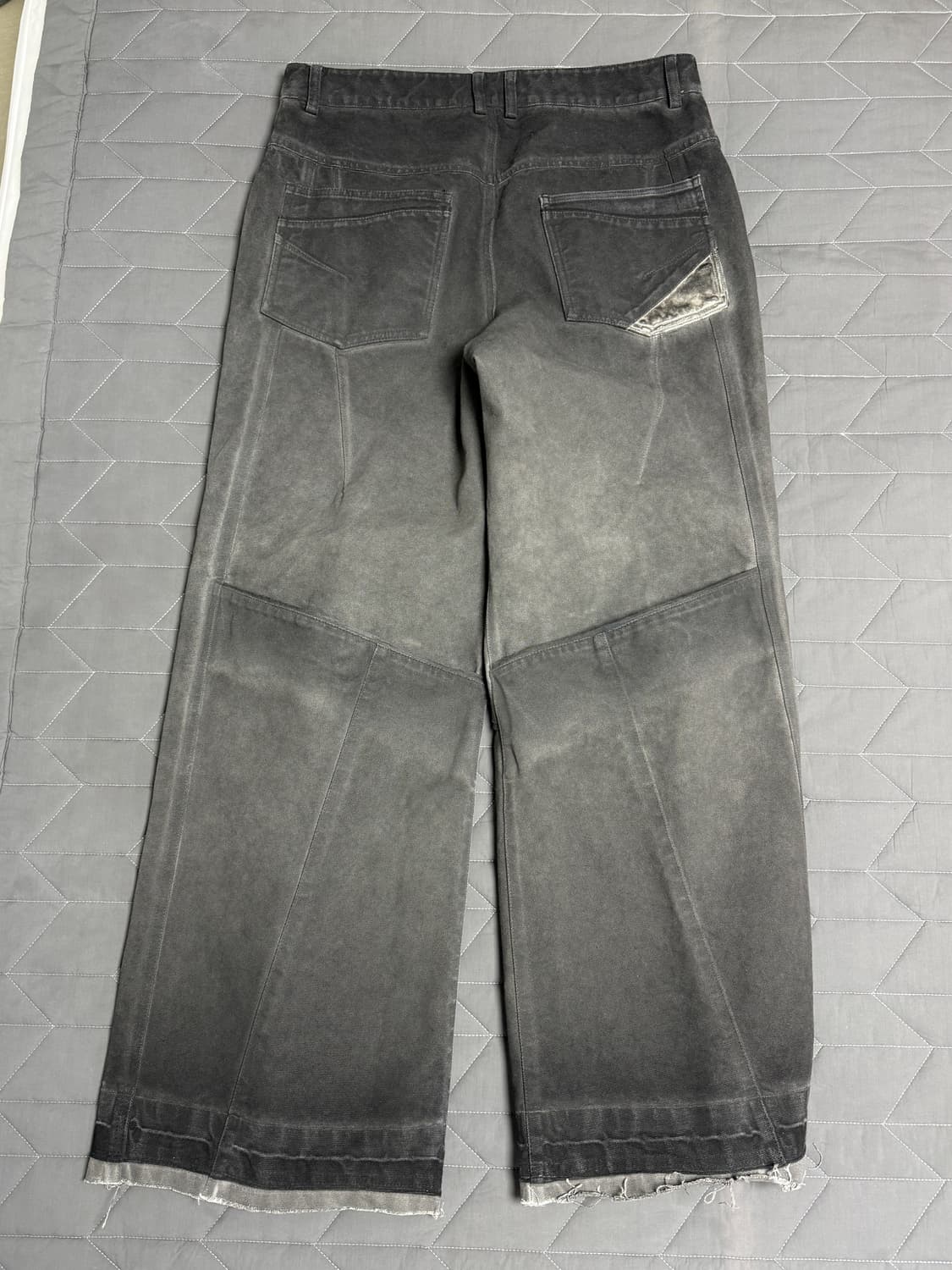 [XL] XLIM EP8 01 TROUSERS WASHED BLACK 상품이미지2