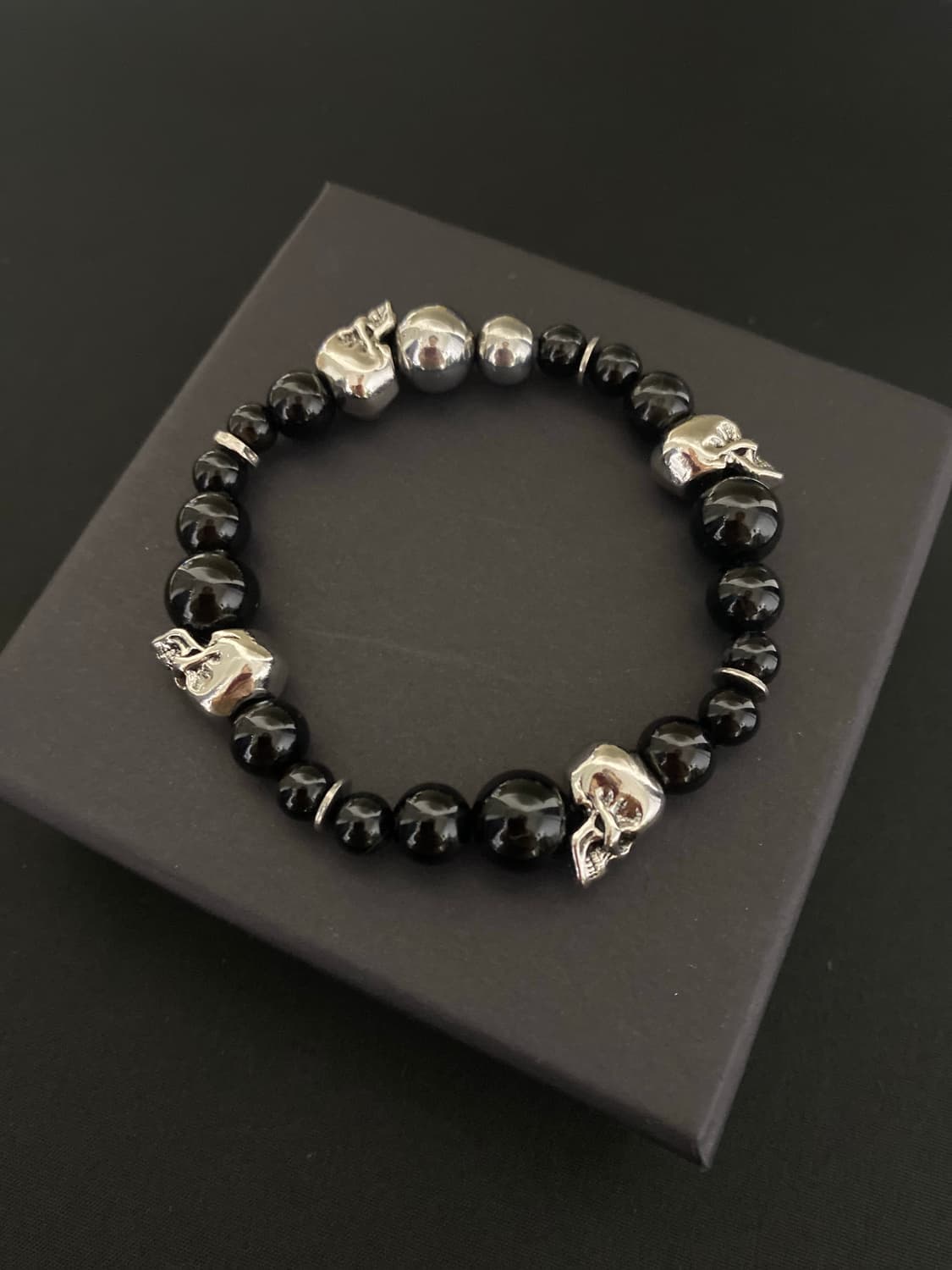 스컬 오닉스 팔찌 상품이미지3